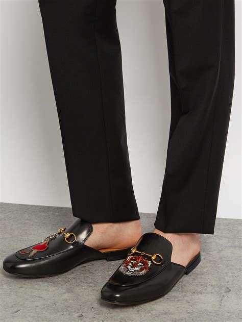 gucci backless loafers men.